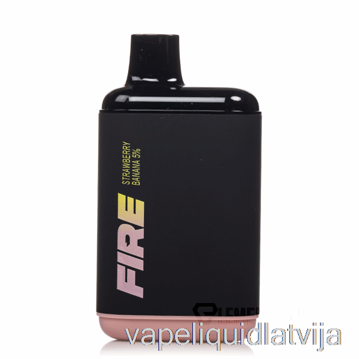 Fire Xl 6000 Vienreizējās Lietošanas Zemeņu Banānu Vape šķidrums